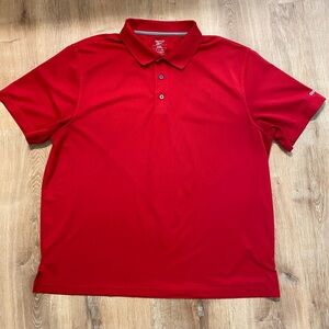 Reebok Men’s Speedwick Performance Solid Polo | NWOT | 2XL